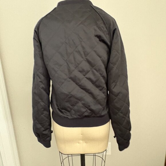 Reversible Black and Animal Print Women's Jacket Size Small - Picture 3 of 9